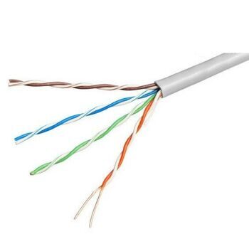 Внутренняя неэкранированная витая пара Кабель UTP 4PR 24AWG CAT5e indoor/305м.