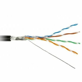 Внутренняя экранированная витая пара Кабель FTP 4PR 24AWG CAT5e indoor/305м. (режем кратно 10 м.)