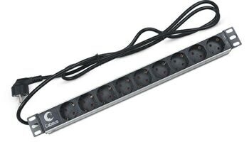 Блок силовых розеток 19" Cabeus PDU-9P-2EU