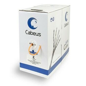 Внутренняя неэкранированная витая пара Cabeus UTP-4P-Cat.5e-SOLID-LSZH-RD